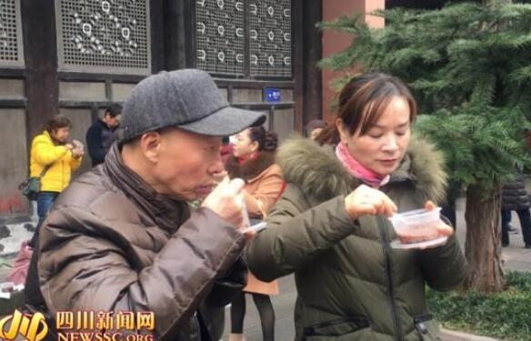 過了臘八就是年 成都文殊院的臘八粥你喝到了嗎？